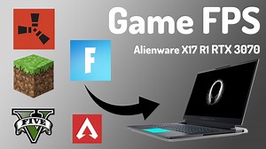 Watch Alienware X17 R1 RTX 3070 FPS Games Overview on Amazon Live