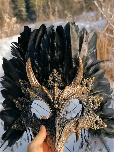 New Raven Mask in shop #gothic #cosplayer #costume #outfit #fantasy