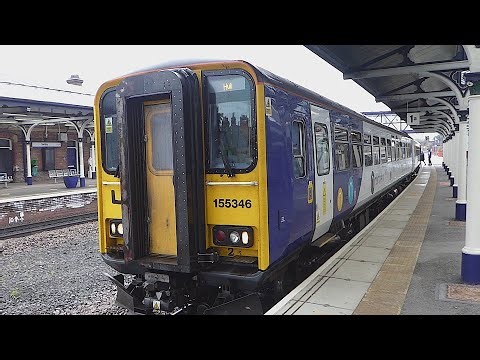 Northern Class 155 leaves Selby (23/9/20)