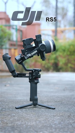 Kunal Malhotra on Instagram: "The all new DJI RS5 camera gimbal with game-changing new features: • Smart touchscreen tracking • 5th-Gen stabilization • Fast 1-hr charge • Long 14+ hr runtime • New briefcase handle & Z-Axis indicator • Vertical mode ready #DJIRS5 #gimbal #ContentCreators"