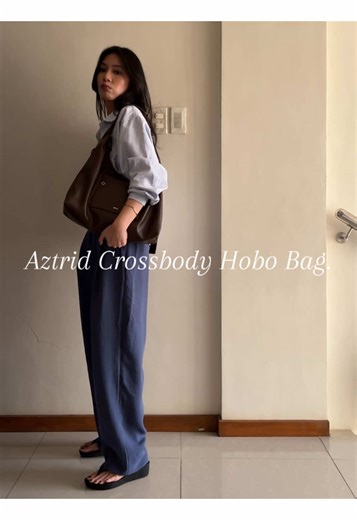 Stylish Outfit with AZTRID Crossbody Hobo Bag