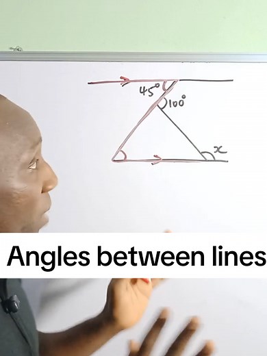 How to Solve Angles Between Lines in Geometry