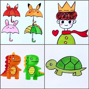 Learn to Make Easy Drawings in Quick Steps - Simple Tutorial | Parenting