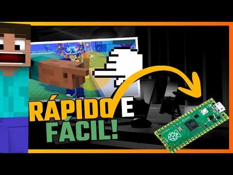 APRENDA A COLOCAR AUTO CLICK NO RASPBERRY PI PICO RÁPIDO E FÁCIL!