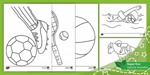 My First Sports Colouring Pack