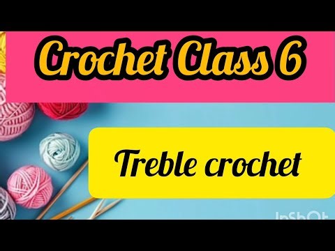 HOW TO: Treble Crochet Tutorial for Beginners (tr)
