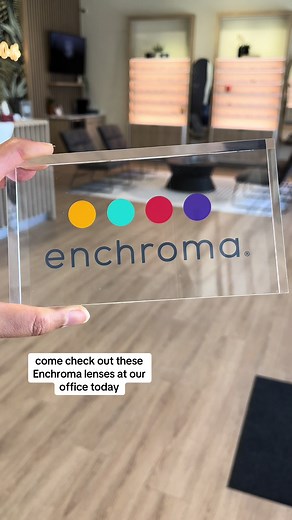 See colour with Enchroma Lenses 🌈 Our office is now an official retailer of Enchroma Lenses for colour deficient patients! 🥳 The patented color blind lens technology enhances color vision for those with red-green color blindness by increasing contrast and stimulating the brain’s color processing center. 🧠 Join the thousands experiencing a richer, more colorful world with EnChroma! 🙌🏼 . . . 📍 4451 Teston Rd, Vaughan 📞 905-264-3868 #enchroma #seethedifference #colorfulworld #colorblind #col