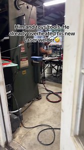 1.4M views · 9.1K reactions | Using the laser welder in the welding shop today. I feel like I have super powers removing this rust 藍 Day 1 #chiassonsmoke #welding #fabrication #diyproject | Chiasson Smoke | Facebook