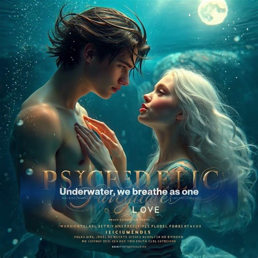 《Psychedelic Fairytales in Love》- "Silent Creature (Underwater Embrace)"