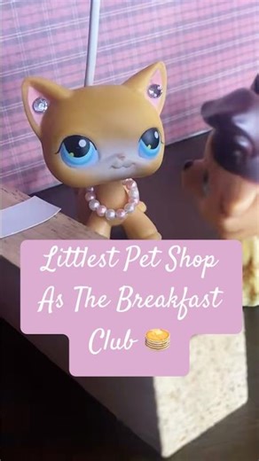 Littlest Pet Shop Breakfast Club Recreation 🖤 #lps #littlestpetshop #lpscollector