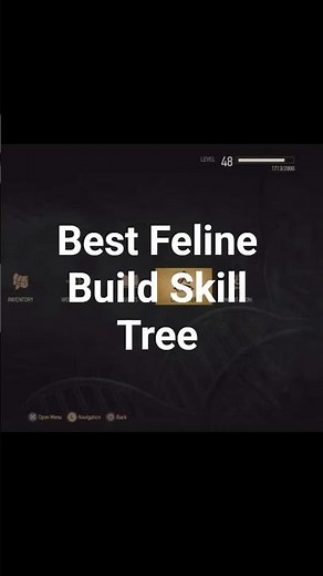 Witcher 3 Best Feline Build Skill Tree #gameplay #gaming