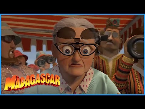 DreamWorks Madagascar | The grandma that scares Alex! | Kids Movies