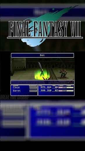 Final Fantasy 7 - Nintendo Switch Gameplay