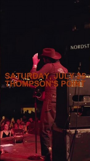 Shakey Graves & Dope Lemon Live at Thompson's Point on Saturday, July 25