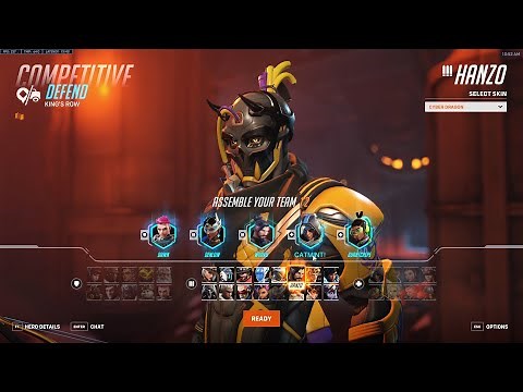 NEW HANZO SKIN - CYBER DRAGON ! WRAXU HANZO OVERWATCH 2 GAMEPLAY SEASON 1