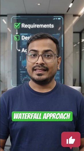 What is Waterfall approach #management #project