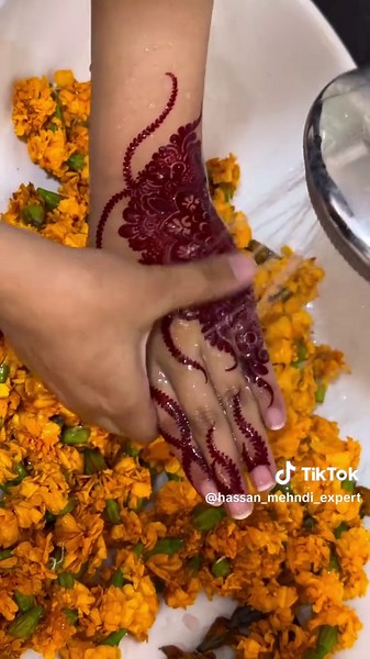 After wash | colour | ❤️✨🫶🏻🥰 #1 #hassanmehndiexpert #mehndi