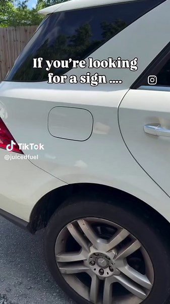 Looking for a sign to get juiced up? 👀 Boom — it’s hiding behind your gas cap like surprise, it’s me. ⛽️✨ #JuicedFuel