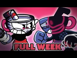 FRIDAY NIGHT FUNKIN' mod EVIL Boyfriend VS Cuphead FULL WEEK