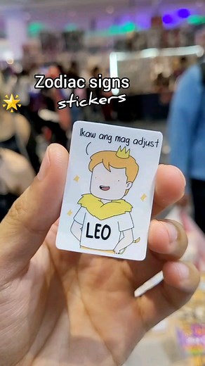 New waterproof stickers Zodiac Signs edition!! 🥰🥰🥰 #ZodiacSigns #zodiacmemes #stickers #stickersph #Cosmania2022 | Sskait