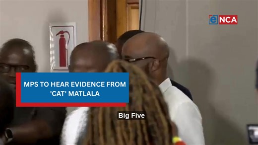 [LIVE NOW 🔴] Vusimuzi 'Cat' Matlala arrives at the Ad Hoc Committee for his testimony. Tune in now to #eNCA, channel #DStv403. | eNCAnews