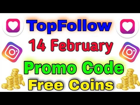 14 February Top Follow Promocode Today Top Follow Promo Code Top Follow Code | Active Niraj