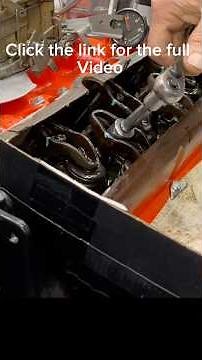 Doomed Flat Cam Valve Adjustment With It Running? #bigblockchevy #enginebuilding #horsepower #small