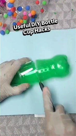 Useful DIY Bottle Cup Hacks #diy #craft #bottle