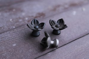 Hand Forger Iron Drawer Knob. Flower Drawer Knob. Rustic Drawer Knob. Kitchen Drawer Knob. - Etsy