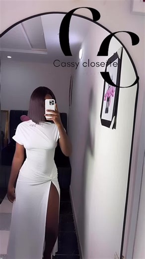 Imported Maxi Slit Dress for Sale