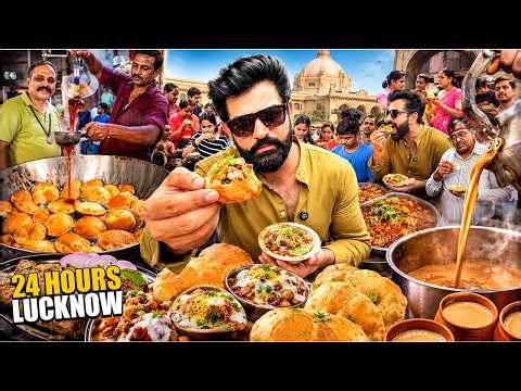 24 Hours Eating ONLY Lucknow Food | Is It Really INDIA's BEST FOOD CITY?