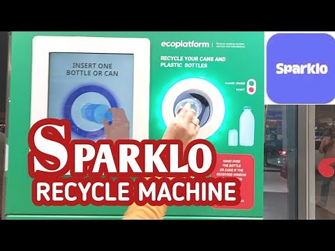 Recycle Plastic bottles and cans / SPARKLO / How to earn points / EcoPlatform
