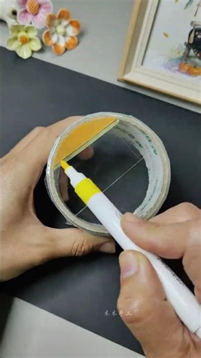 用一卷胶带创造惊艳彩虹投影