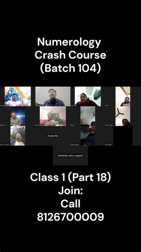 📖 Comment "Hi" to get full syllabus! 🤩 JOIN OUR NUMEROLOGY CRASH COURSE to become capable of predicting the HEALTH, PERSONALITY TRAITS , UPCOMING YEAR for you and many more things. 📞Call us: 91 8126700009 📩 Mail us: help@authenticastro.in Numerology Crash Course is an organised and simplified numerology course which is meant to be studied by everyone. In this course we will understand the core components of Pythagorean, Chaldean and LO Shu, which are the 3 most renowned branches of numerolog