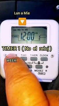 How to program a dual digital timer #repair #electronics #tips #electricity