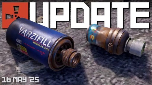 全新消音器、汽水罐和机油滤清器、生活质量 (QOL) 更新等等！| Rust 更新 2025 年 5 月 16 日