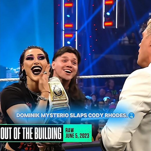 Rhea Ripley Saves Dominik After He SLAPS Cody Rhodes! 😱🔥#rhearipley #dominikmysterio #codyrhodes#wwe
