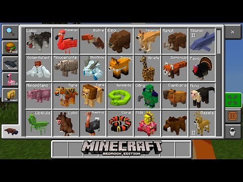 MAS DE +100 NUEVOS ANIMALES PARA MINECRAFT PE 1.21 BEDROCK - Mo Creatures Mod Minecraft PE 1.21 MCPE