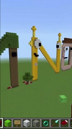 All 26 Letters in Minecraft｜Which One Is Your Favorite?