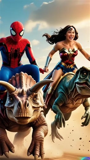 Spiderman vs Wonder Woman: Epic Superhero Showdown