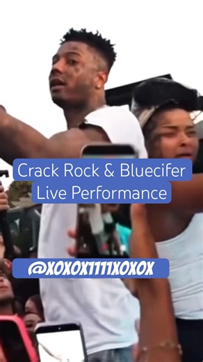 Crack Rock & Bluecifer Live Performance