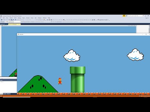 Tutorial: How to make a picture box move and jump in Visual Studio C# in easy to understand code.