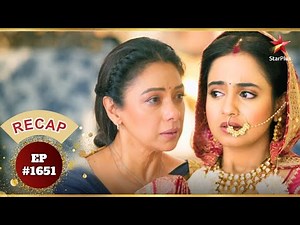 Anupama Warns Mahi! | Ep.1651 | Recap | Anupama | Mon-Sun | 10PM