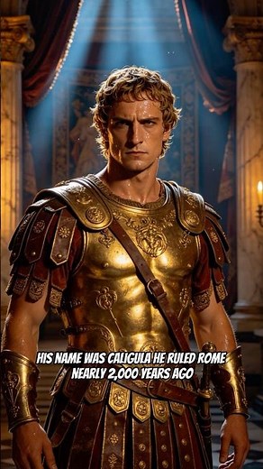 The Emperor Who Tried To Make His Horse A Senator 🐴 #history #rome #caligula #romanempire
