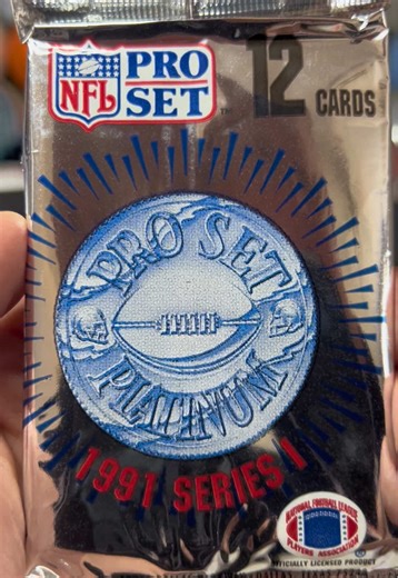 1991 Pro Set Platinum Football - Chasing Bo Jackson, Barry Sanders & John Elway #hobby #sportscardcollector #thehobby #footballcards #nfl