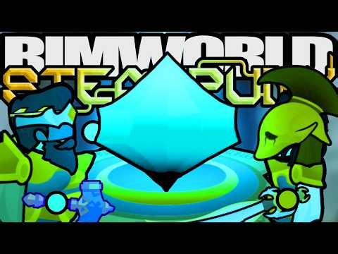 Building a Tank-Deploying Aethership to Avoid Walking | Rimworld: Steampunk #17