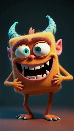 Monster dancing. #animation #horror #funny