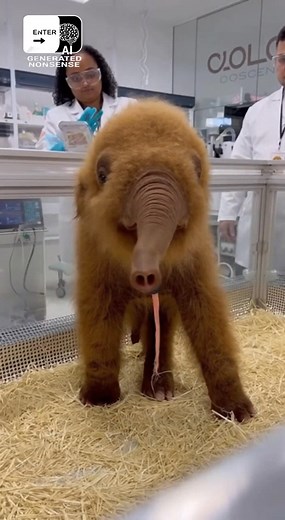 Woolly Mammoth De-extinction Project is a success 😱 | AI Generated Nonsense