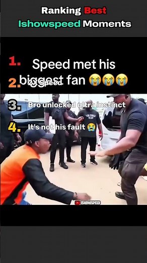 IShowSpeed Losing His Mind 😭 (Ranking His Craziest Reactions)