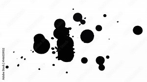 Ink splashes with alpha. Ink bleeds. Ink drops. You can change the color and use it as a splash of blood.